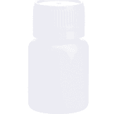 Tablet Bottle 35ml White with 28mm Tamper Evident Lid