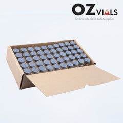 10ml Glass Vials 24x45mm Rubbers and Lid Combo s/s