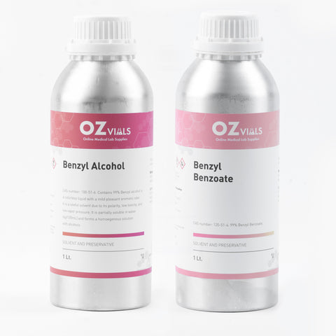 Benzyl alcohol 1L & Benzyl Benzoate 1L