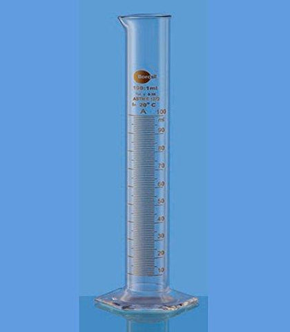 Borosil Measuring Cylinder Borosilicate 250ml
