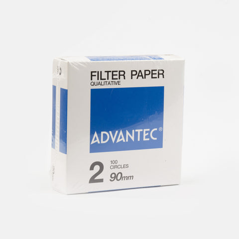 100 Filter Papers Advantec 90mm Fast Flow Rate