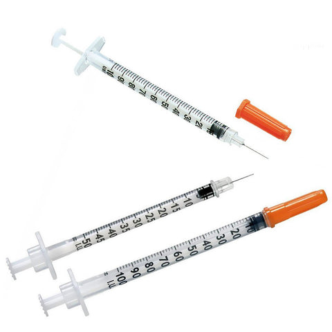 Becton Dickinson Ultra-Fine Syringes 0.3mL 0.33mm 29g x 12.7mm Bulk Bags